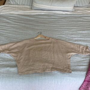 Suzi Kondi linen shirt - size small.
